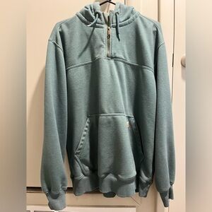 Men's Teal Hoodie Sweater